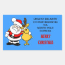 Search for expression rectangle stickers Santa