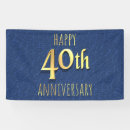 Search for 40th anniversary banners Modern