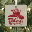 Search for cowboy hat christmas tree decorations Festive