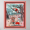 Search for cute apple posters Cat