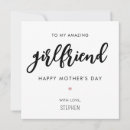 Search for girlfriend mothers day cards Happy mother's day