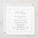 Search for dusty blue baby boy shower invitations Spring summer fall winter