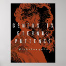 Search for genius posters Quote