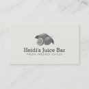 Search for lemonade business cards Juice