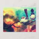 Search for exotic animals cards Watercolor