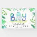 Search for dinosaur baby shower banners Cute