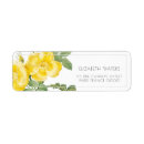 Search for yellow rose return address labels Flowers
