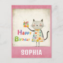 Search for retro illustrations cards Cat