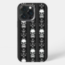 Search for black and white skull iphone cases Goth