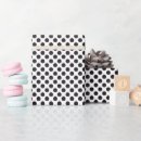 Search for black and white polka dot wrapping paper Geometric