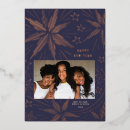 Search for rose gold new years cards Festive