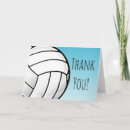 Search for volleyball thank you cards Girls