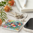 Search for colourful fish key rings Orange