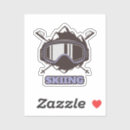 Search for snow ski stickers Cool
