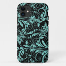 Search for teal damask iphone cases Elegant