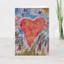 Search for glowing heart cards Red