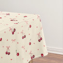 Search for cherry tablecloths Girly