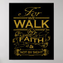 Search for walk by faith posters Inspirational