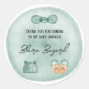 Search for baby shower its a boy green stickers For kids