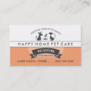 Search for pet sitting design business cards Animals