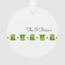 Search for irish blessing christmas tree decorations Clover