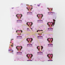 Search for baby girl 1st birthday wrapping paper For her