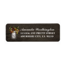 Search for mason jar wedding return address labels Fall