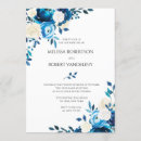 Search for royal blue white wedding invitations Roses