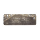Search for fairy string lights return address labels Country