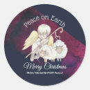 Search for peace earth stickers Christian