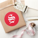 Search for monogram s stickers Elegant