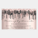 Search for salon rectangle stickers Gold