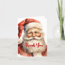 Search for santa claus thank you cards Festive