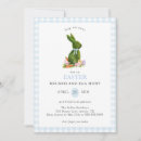 Search for blue easter egg invitations Watercolor