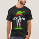 Search for christmas pickleball tshirts Elf
