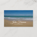 Search for calm business cards Nature
