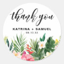 Search for hibiscus wedding stickers Elegant