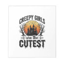 Search for halloween notepads Spooky