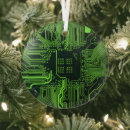 Search for computer christmas tree decorations geek