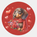 Search for valentine dachshund stickers Valentines
