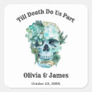 Search for october wedding stickers Black and white