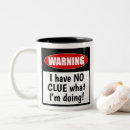 Search for clues mugs Funny