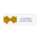 Search for yellow ribbon return address labels Elegant