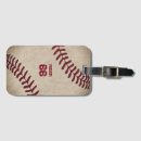 Search for baseball luggage tags Number