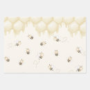 Search for honey bee wrapping paper Honeycomb