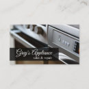 Search for appliance repair business cards Appliances