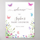 Search for butterfly baby shower posters Botanical