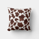 Search for brown cow cushions Brown and white