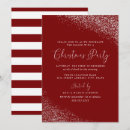 Search for snow christmas invitations Red