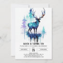 Search for deer antlers invitations Girl